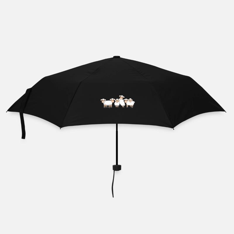 Agneau - Parapluie standard - noir