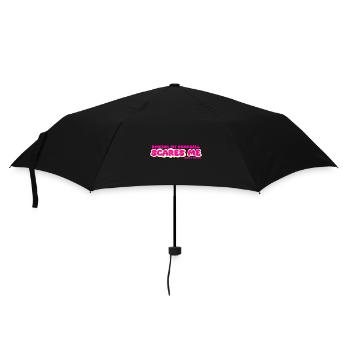 Don't ring my doorbell, it scares me - Umbrella (small) - black - Front