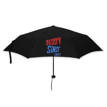 DADY SINCE - Regenschirm (klein) - Schwarz - Vorne