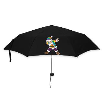 LGBT Rainbow Santa Gay LGBTQ Christmas Xmas Gift - Umbrella (small) - black - Front