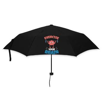 Neuro Brain Neurology Saying Funny Gift - Umbrella (small) - black - Front