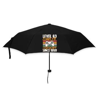 Niveau 63 Complet Vintage Anniversaire 63 Ans - Parapluie standard - noir - Devant
