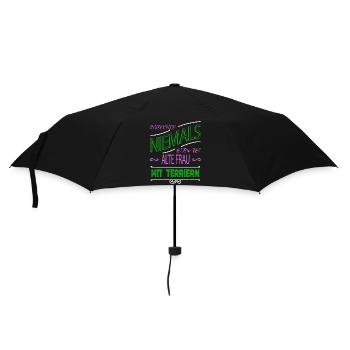 ehefrau beste oma der welt spruch großmutter - Regenschirm (klein) - Schwarz - Vorne
