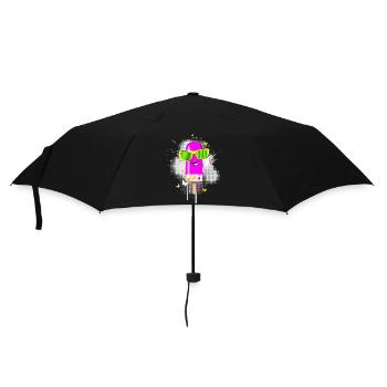 Popsicles Summer heat cool sunglasses delicious - Umbrella (small) - black - Front