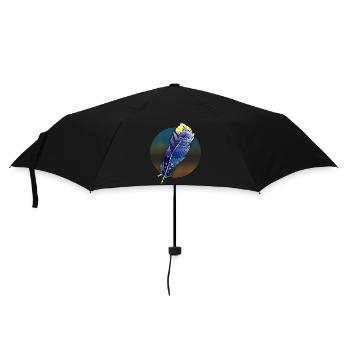 Feather - Umbrella (small) - black - Front