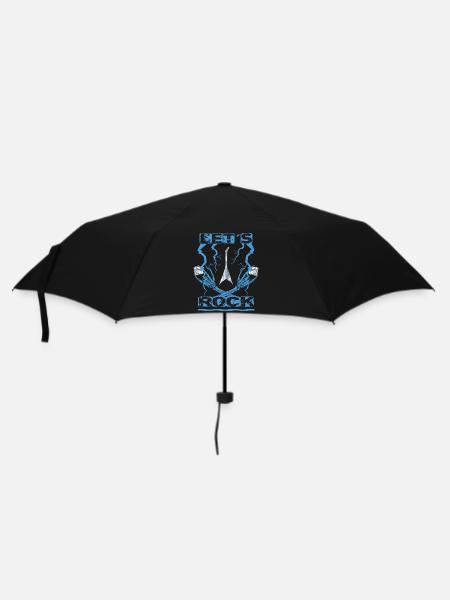Musiciens de rock - Parapluie standard - noir