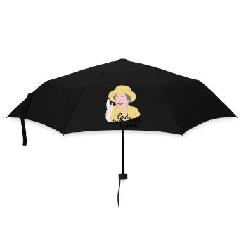Queen Elizabeth II - Umbrella (small) - black - Front