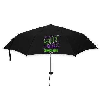 lover feminine quote typography birthday present - Umbrella (small) - black - Front