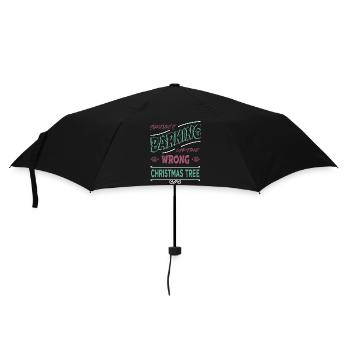 Bodybuilding 4th of july dino dino bike moon - Umbrella (small) - black - Front