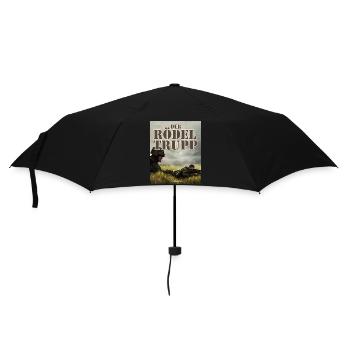 Bundeswehr Sprüche Design Rödeltrupp - Regenschirm (klein) - Schwarz - Vorne