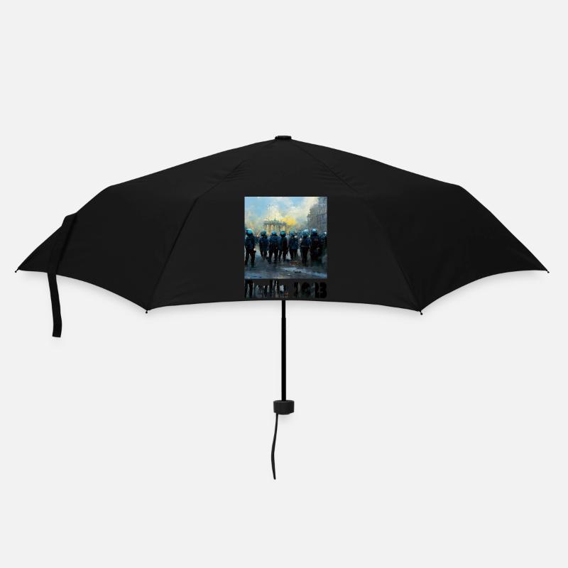 Berlin's new Mitte 10 - Umbrella (small) - black