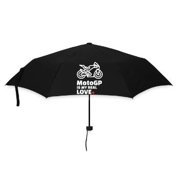 Ich Liebe MotoGP - Regenschirm (klein) - Schwarz - Vorne