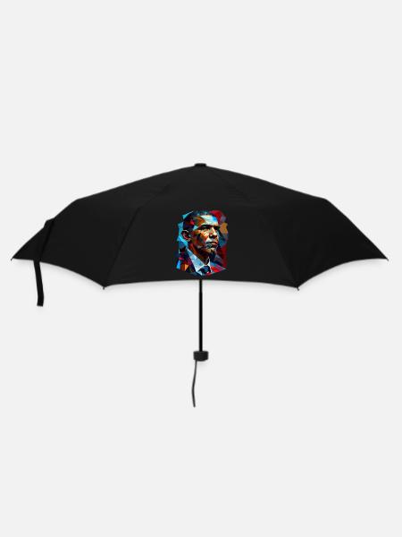 Obama Pop Art - Umbrella (small) - black