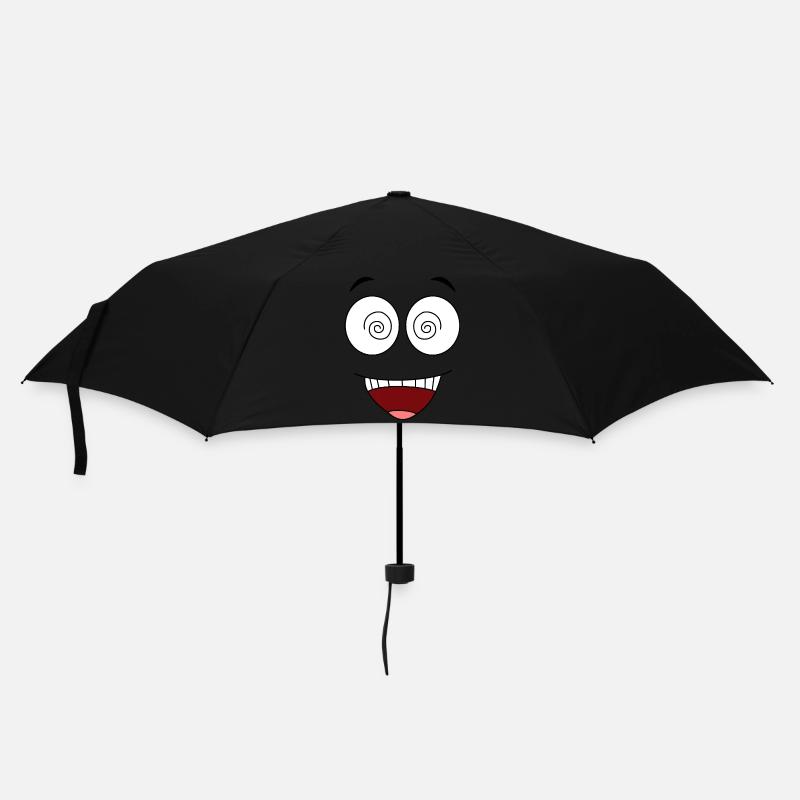 Visage fou - Parapluie standard - noir