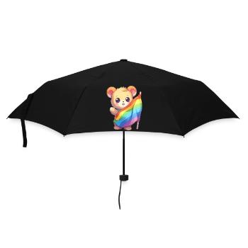 Love is a Bear Necessity - Umbrella (small) - black - Front