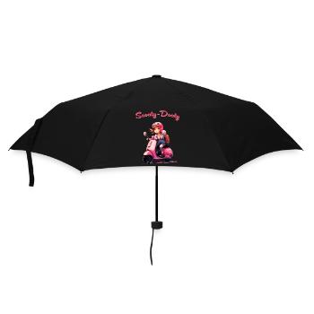 Scooter Girl - Umbrella (small) - black - Front