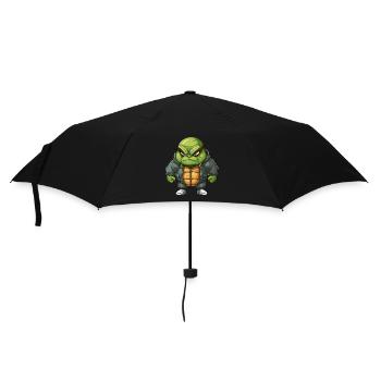 Grim Turtle Design - Cool & Unique - Umbrella (small) - black - Front
