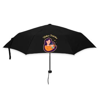 Design fort de la fête des mères - Parapluie standard - noir - Devant