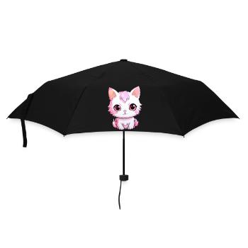 Baby Cat - Umbrella (small) - black - Front