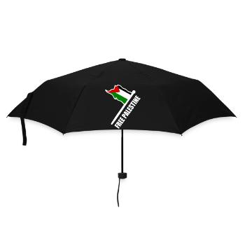 Free palestine - Umbrella (small) - black - Front