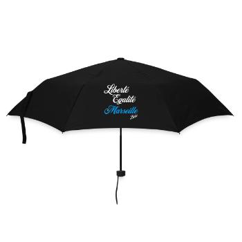 Tee-shirt Marseille Chic - Parapluie standard - noir - Devant
