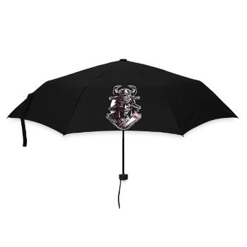 Samouraï / Japonais / Harakiri / Katana / Homme - Parapluie standard - noir - Devant