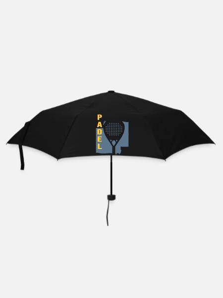 Tennis de padel Joueurs de padel - Parapluie standard - noir