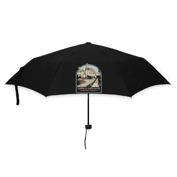 Château des Corvins, Hunedoara, Roumanie - Parapluie standard - noir - Devant