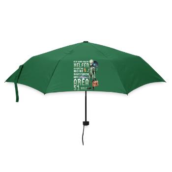 Drôle d’extraterrestre - Parapluie standard - vert bouteille - Devant