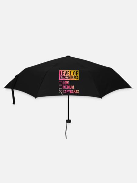 Capybara Capybara Capybara - Umbrella (small) - black