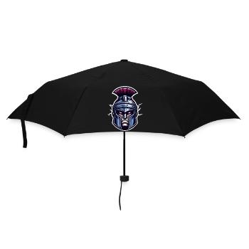 Tête de soldat romain - Parapluie standard - noir - Devant