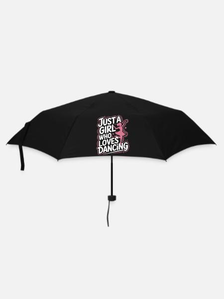 Tanzen Tänzer Tanzen - Regenschirm (klein) - Schwarz