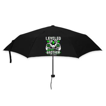 Promoted to big brother in 2025 - Umbrella (small) - black - Front