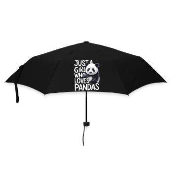 Panda Bear Panda Animal Pandas - Umbrella (small) - black - Front