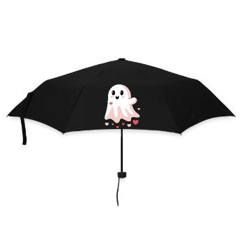 Cute Love Ghost - Umbrella (small) - black - Front