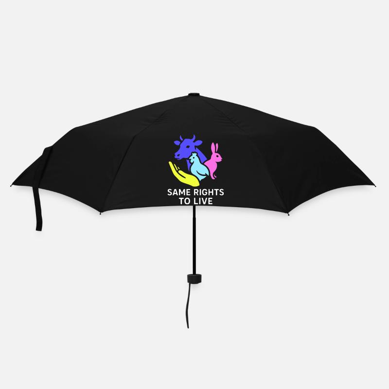 same rights to live - Umbrella (small) - black
