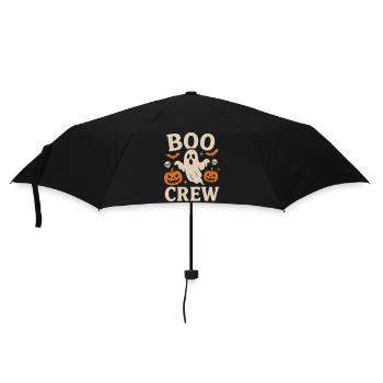 Boo Crew Halloween  - Regenschirm (klein) - Schwarz - Vorne