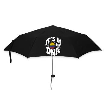 Colombian DNA Colombia Flag Hispanic - Umbrella (small) - black - Front