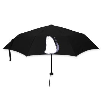 BUH - Regenschirm (klein) - Schwarz - Vorne