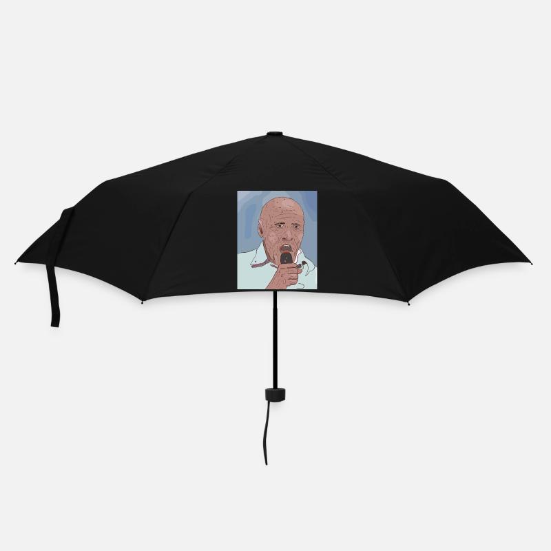 Sängerporträt Pop-Art Stil - Regenschirm (klein) - Schwarz