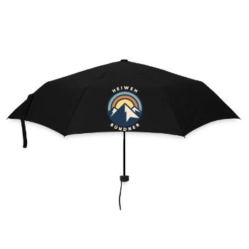 Heiweh Grisons - Parapluie standard - noir - Devant