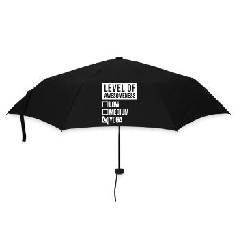 yoga - Umbrella (small) - black - Front