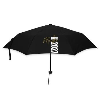 Meister 2027 - Regenschirm (klein) - Schwarz - Vorne