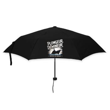 Plongeur Démineur Marine Nationale - Parapluie standard - noir - Devant
