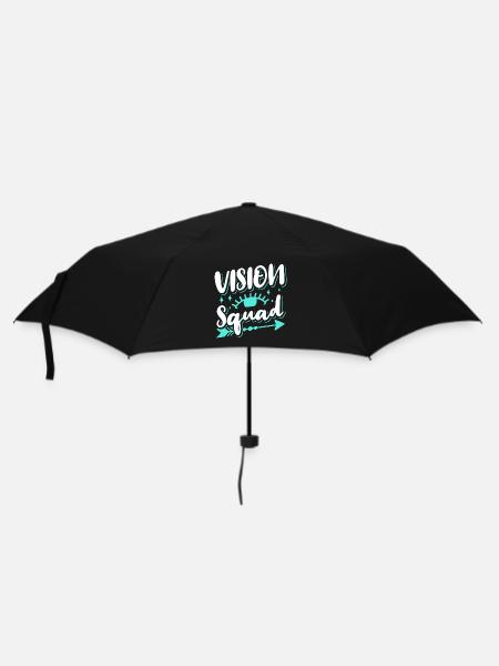 Eye Doctor Eyeglasses Optometrist Vision Squad - Umbrella (small) - black