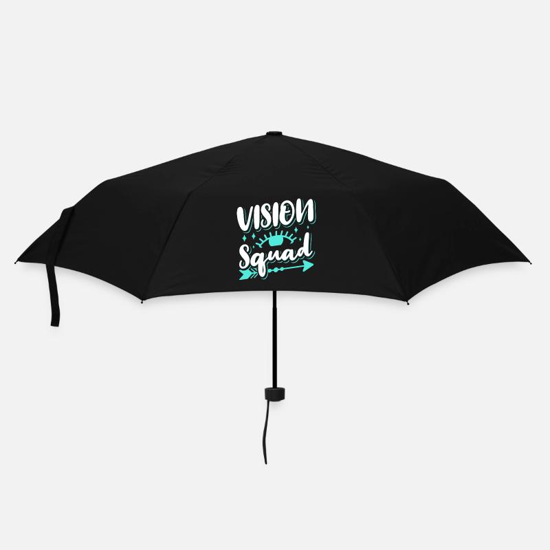Eye Doctor Eyeglasses Optometrist Vision Squad - Umbrella (small) - black