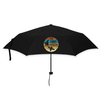 Leidenschaft für die Imkerei: Vintage Smoker Imker - Regenschirm (klein) - Schwarz - Vorne