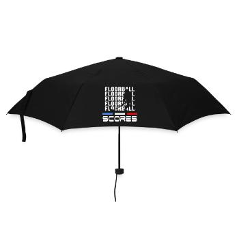floorball players floorball scores floorball - Umbrella (small) - black - Front