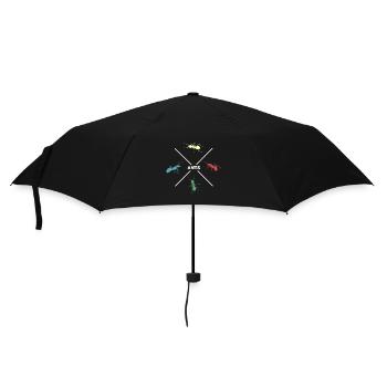 Ant my ant colony "retro-ant" - Umbrella (small) - black - Front