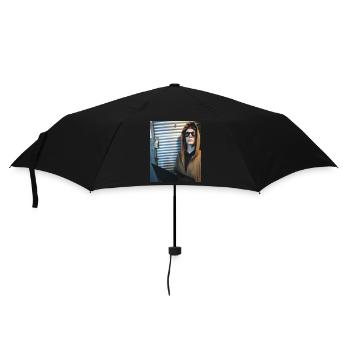 Gamer Hacker - Regenschirm (klein) - Schwarz - Vorne